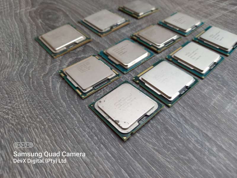 Intel CPU Bundle - 11x Processors Including i3, i5, i7 + More - Once Of Bulk Clearance Stock!
