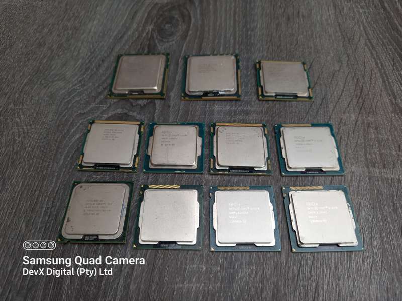 Intel CPU Bundle - 11x Processors Including i3, i5, i7 + More - Once Of Bulk Clearance Stock!