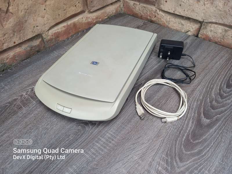 HP ScanJet 2300c - Fast Document Scanning Under 1 Minute - Fully Tested - Fast, Reliable & Portable