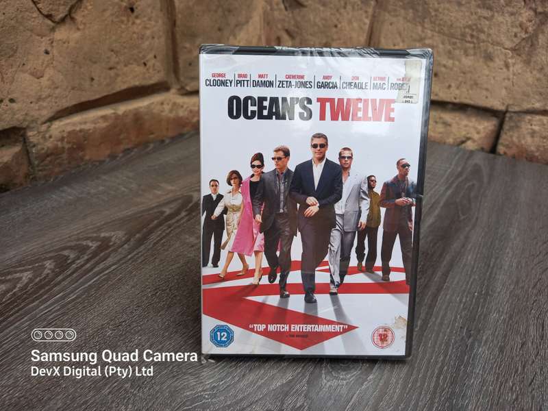 Ocean's Twelve DVD (Brand New Sealed) - Perfect For Family Movie Night!