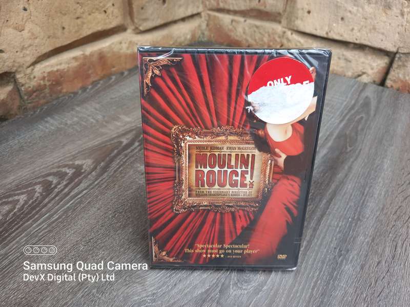 Moulin Rouge! DVD (Brand New Sealed) - Perfect For Family Movie Night!
