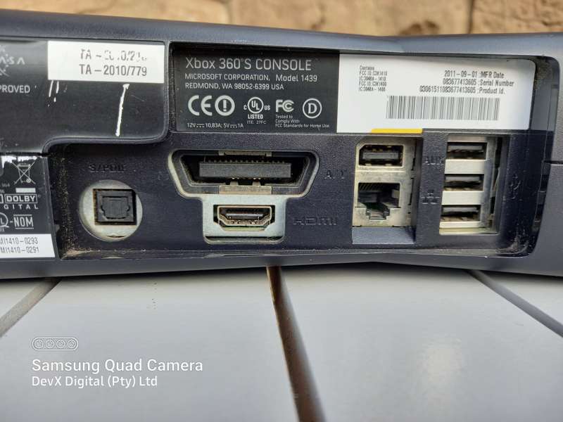 Verified Tested - Original Microsoft Xbox 360 S Console - Neat & Clean - Ports/Tray/Gaming Tested