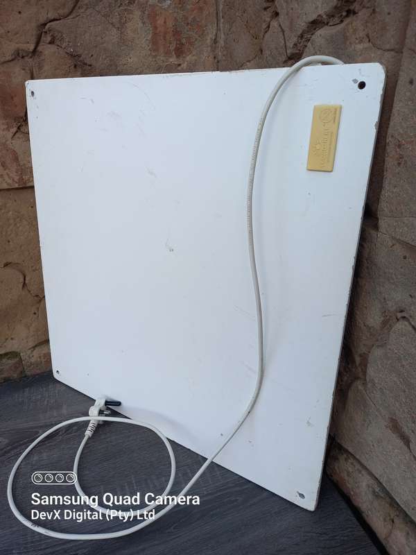 Verified Working - 400W Econo-Heat Wall Panel Heater - Wall-Mountable - Works Perfectly As Intended