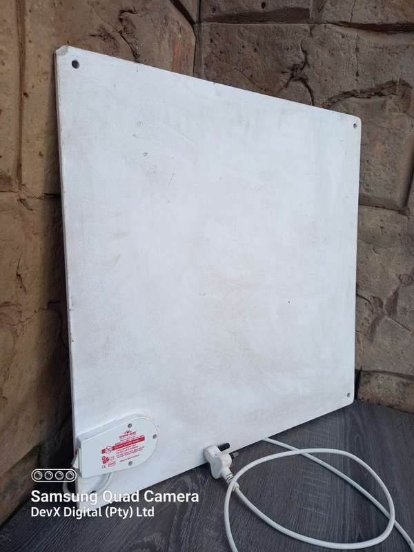 Verified Working - 400W Econo-Heat Wall Panel Heater - Wall-Mountable - Works Perfectly As Intended
