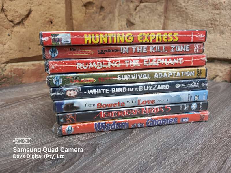 Bulk Deal: 8 Brand New Factory Sealed Original DVDs - Ideal for Gifts, Resale Or For The Family