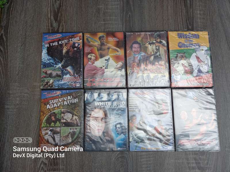 Bulk Deal: 8 Brand New Factory Sealed Original DVDs - Ideal for Gifts, Resale Or For The Family