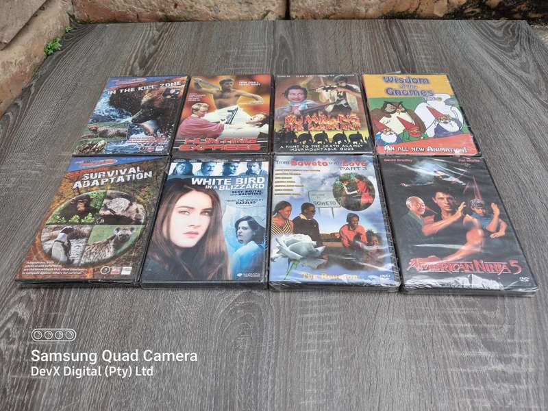 Bulk Deal: 8 Brand New Factory Sealed Original DVDs - Ideal for Gifts, Resale Or For The Family