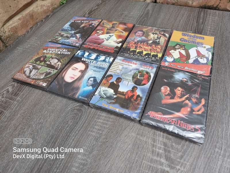 Bulk Deal: 8 Brand New Factory Sealed Original DVDs - Ideal for Gifts, Resale Or For The Family