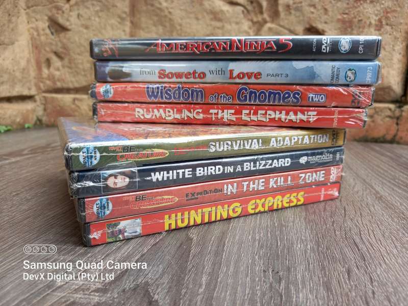 Bulk Deal: 8 Brand New Factory Sealed Original DVDs - Ideal for Gifts, Resale Or For The Family