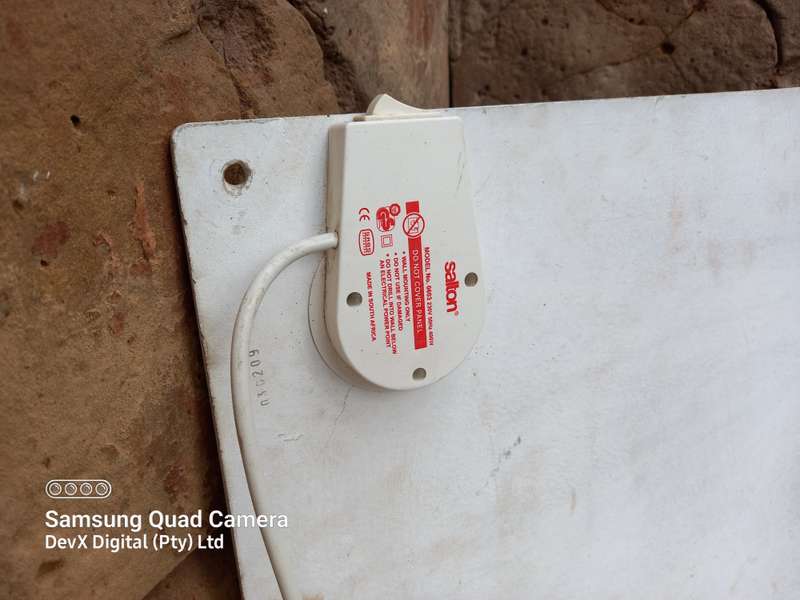 Verified Working - 400W Salton Wall Panel Heater - Wall-Mountable - Works Perfectly As Intended