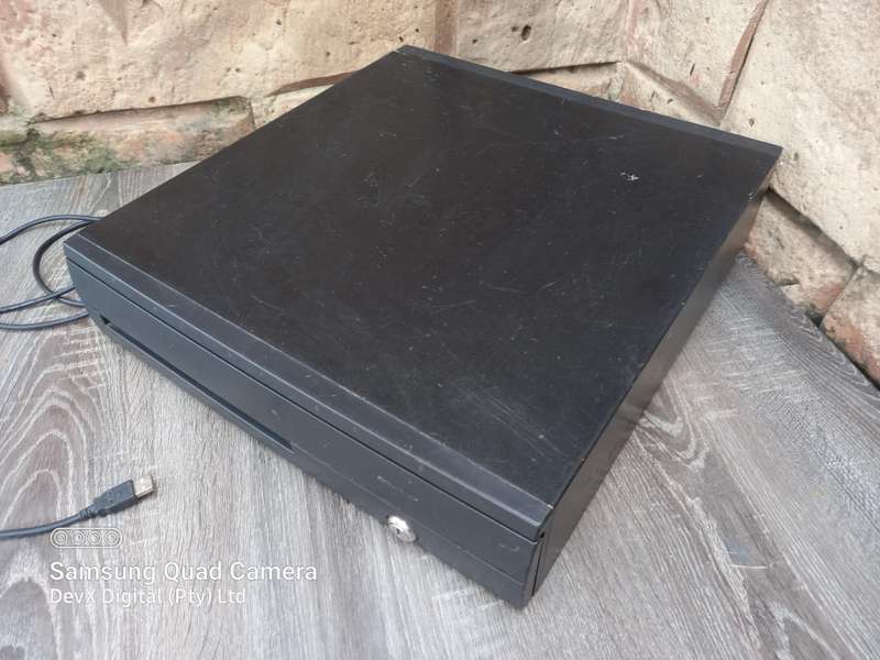 Heavy Duty USB Cash Drawer - Posiflex CR-4115B - Verified Working + Video Proof + Software