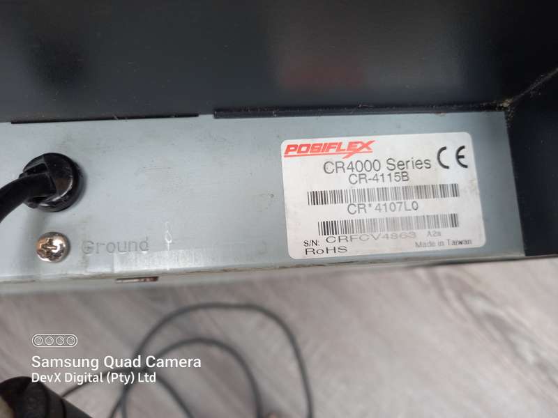 Heavy Duty USB Cash Drawer - Posiflex CR-4115B - Verified Working + Video Proof + Software