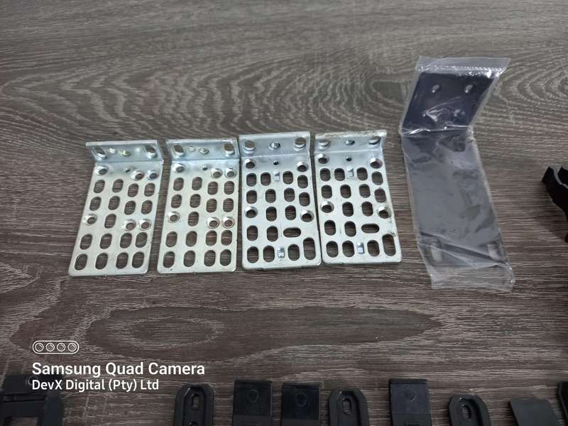 Variety Lot of Computer & Server Mounting Brackets - Assorted Types & Sizes - Bulk Deal