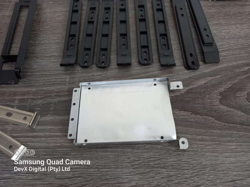 Variety Lot of Computer & Server Mounting Brackets - Assorted Types & Sizes - Bulk Deal