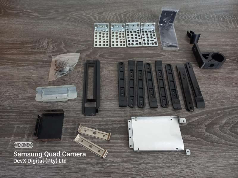 Variety Lot of Computer & Server Mounting Brackets - Assorted Types & Sizes - Bulk Deal