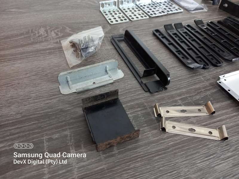 Variety Lot of Computer & Server Mounting Brackets - Assorted Types & Sizes - Bulk Deal