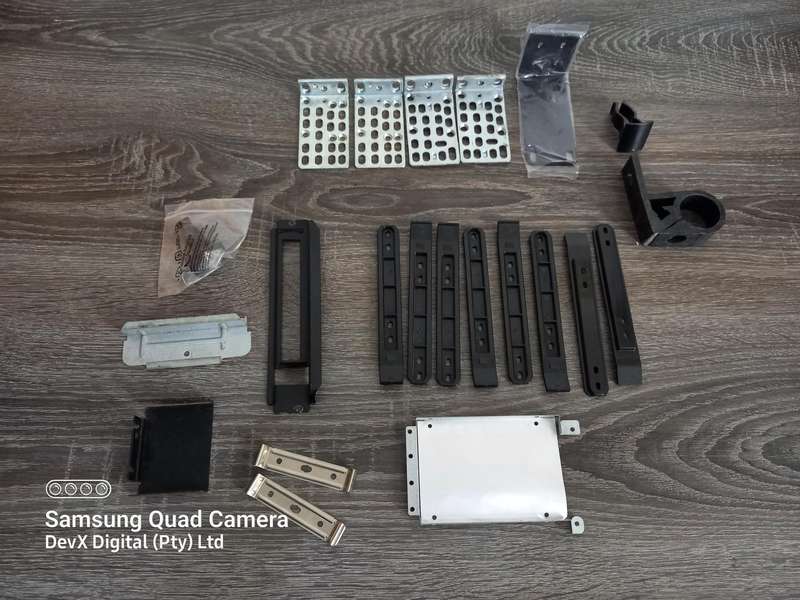 Variety Lot of Computer & Server Mounting Brackets - Assorted Types & Sizes - Bulk Deal