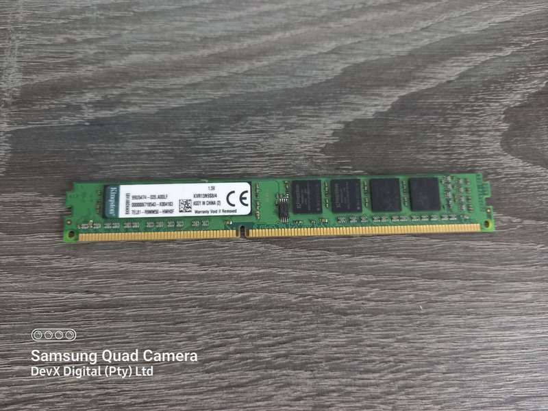 Verified Tested & Working (Sold Each) - 4GB Kingston DDR3 Desktop RAM - DDR3/PC3