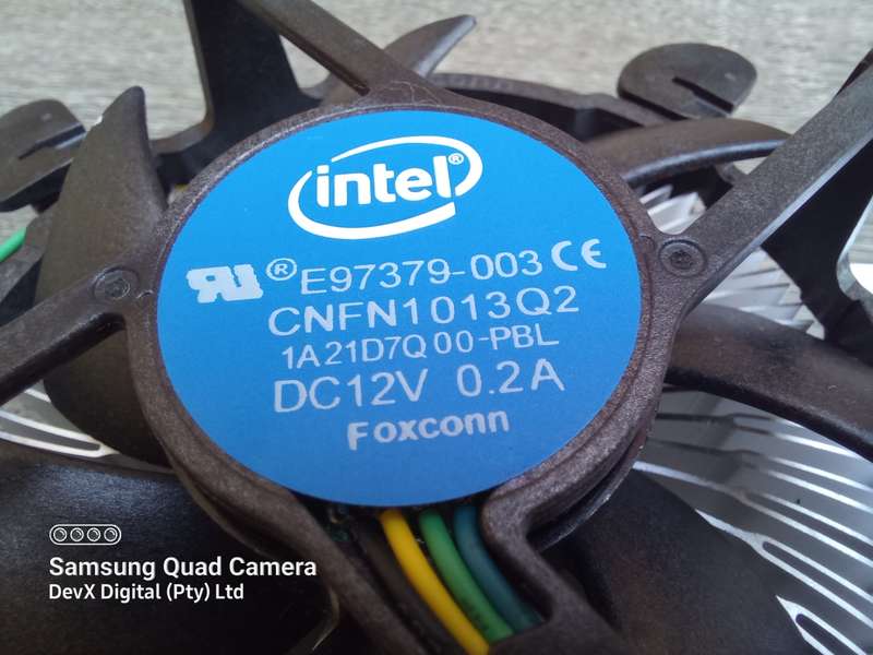 Verified Working - Intel Pentium G5420 Gold CPU Bundle - Intel CPU Cooler + Manual + Sticker