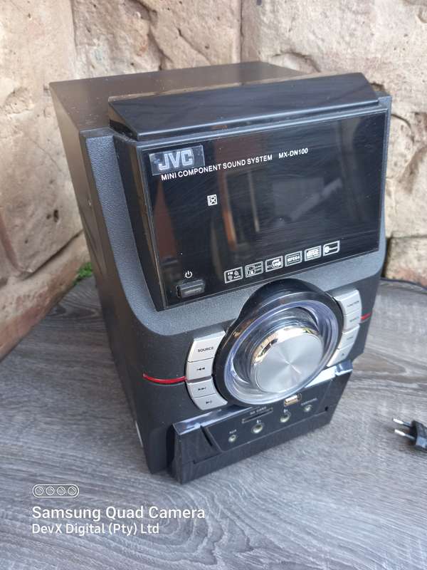 Original Retro JVC MX-DN100 Mini Component Sound System - Powers On - For Parts/Restoration - Faulty