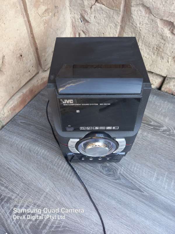 Original Retro JVC MX-DN100 Mini Component Sound System - Powers On - For Parts/Restoration - Faulty