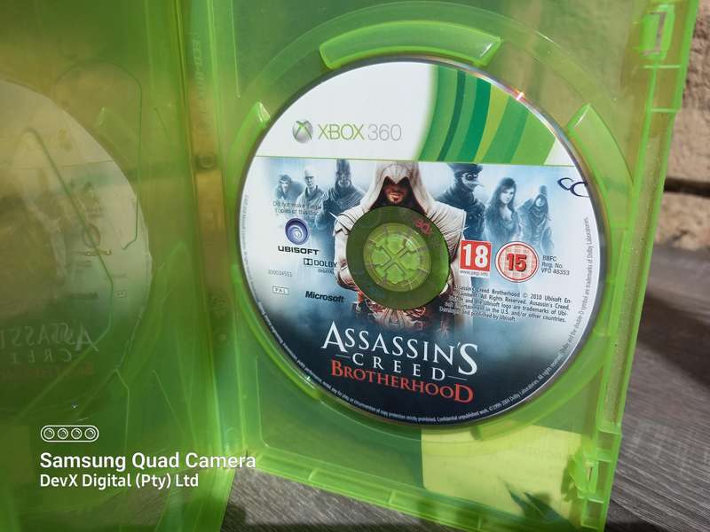 Assassins Creed Brotherhood - Xbox 360 Game - Verified Tested - Must-Have Classic (Disc Only)