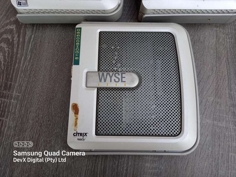 Lot of 3 WYSE Thin Client Units - Windows Embedded OS - 12V - Multi-Port - Tested & Functional