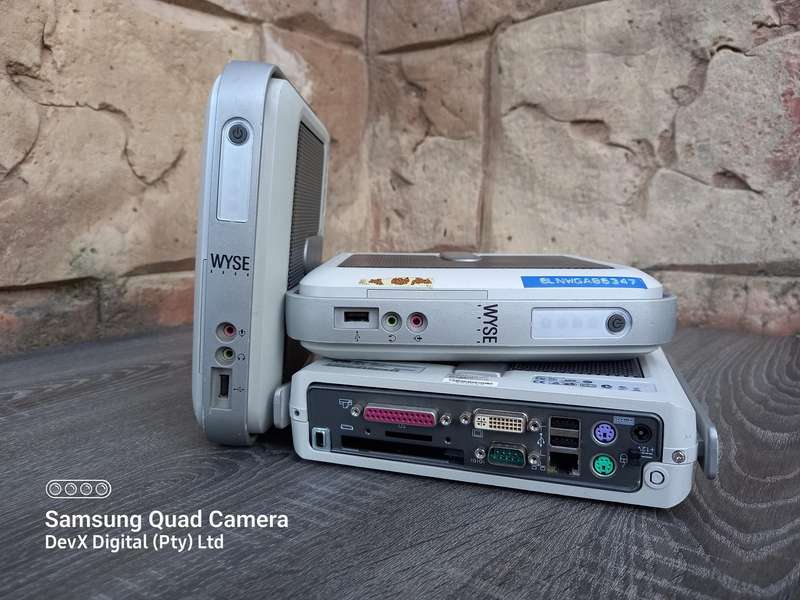 Lot of 3 WYSE Thin Client Units - Windows Embedded OS - 12V - Multi-Port - Tested & Functional