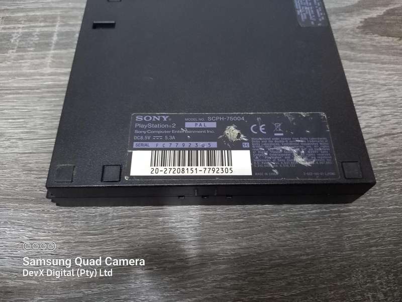 Original Sony PlayStation 2 Slim Console - Powers On - No Display Output - For Parts & Spares Only