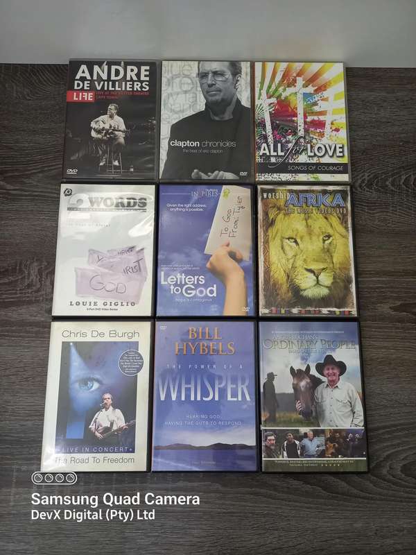 Christian DVD Bundle - 9 Original Music & Worship DVDs - Special Offer