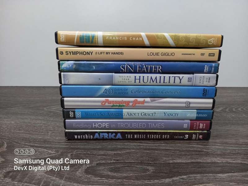 Lot of 9 Christian Praise & Worship DVDs - Original Titles - Bundle Deal