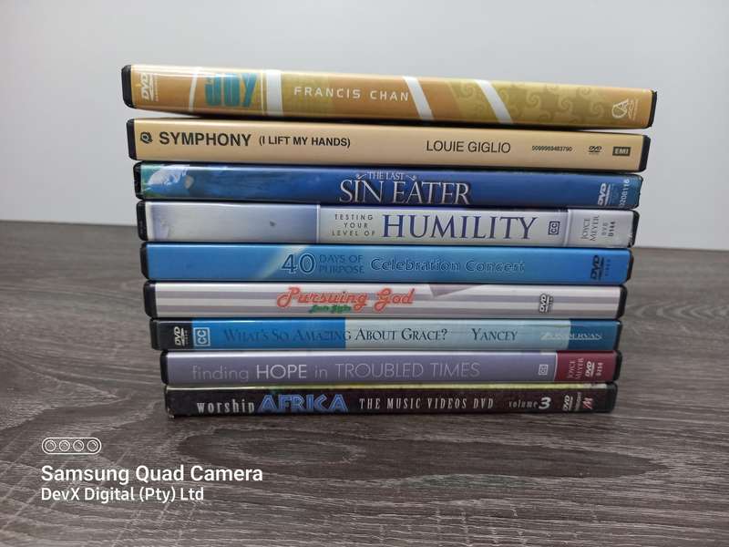 Lot of 9 Christian Praise & Worship DVDs - Original Titles - Bundle Deal