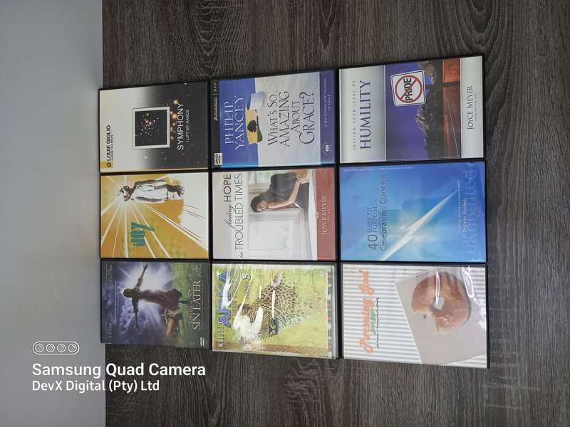 Lot of 9 Christian Praise & Worship DVDs - Original Titles - Bundle Deal
