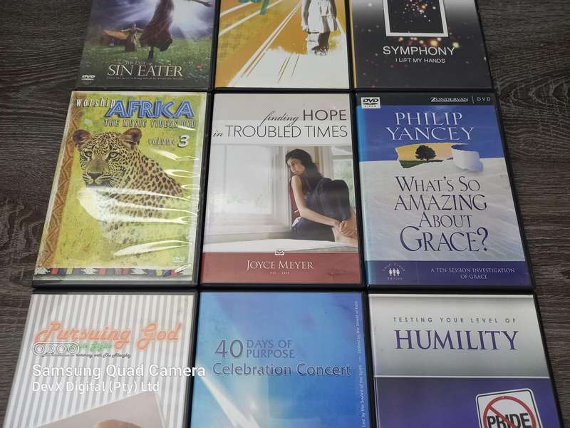 Lot of 9 Christian Praise & Worship DVDs - Original Titles - Bundle Deal