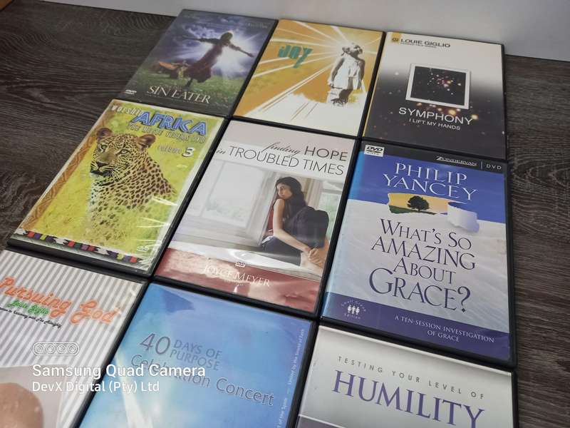 Lot of 9 Christian Praise & Worship DVDs - Original Titles - Bundle Deal