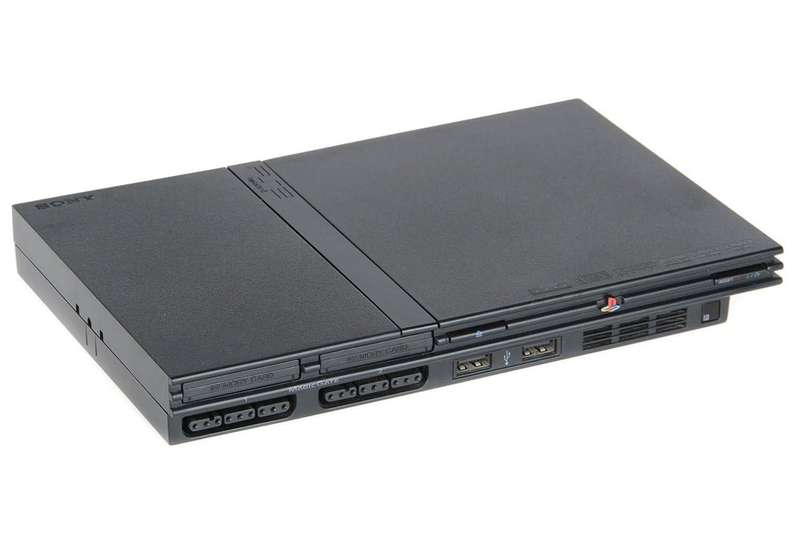 Original Sony PlayStation 2 Slim Console - Powers On - No Display Output - For Parts & Spares Only