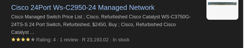 Verified Tested - 24 Port Cisco Catalyst 2950 Switch - Standalone - Fixed-Config - Managed 10/100 Mb