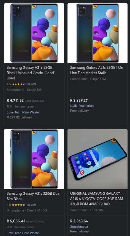 Verified Tested - Samsung A21s - 32GB Storage - 48MP Quad Camera - 5000mAh - 3GB Ram - Blue Edition