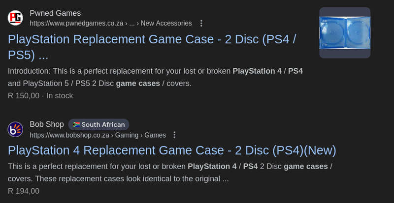 Reduced To Go! Empty PS4 Game Cases - Empty Cases Only - Sold Each