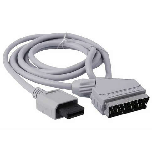 Nintendo Wii RGB Cable - Approx 2.5m - Brand New Sealed - Connects Your Wii Console To Your TV