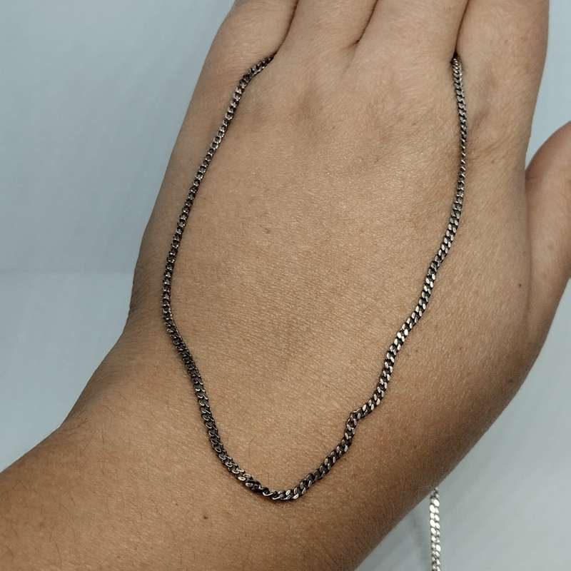 Cuban Link Sterling Silver Necklace #S0033