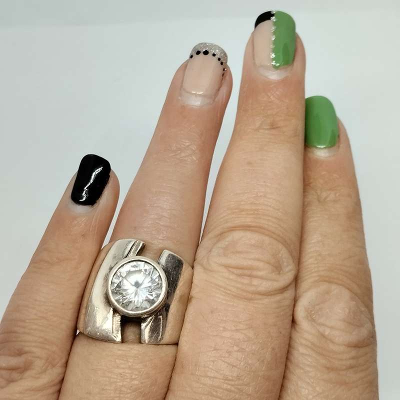 Sterling Silver Ladies Dress Ring #S0028