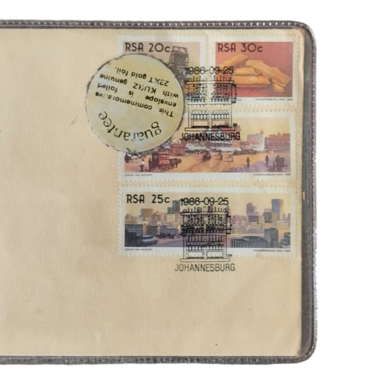 1986 Johannesburg Centenary Gold Limited Edition (393/600) #O0060