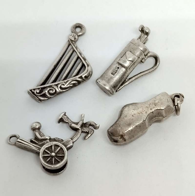 Sterling Silver Sport / Hobby Charms #S0042