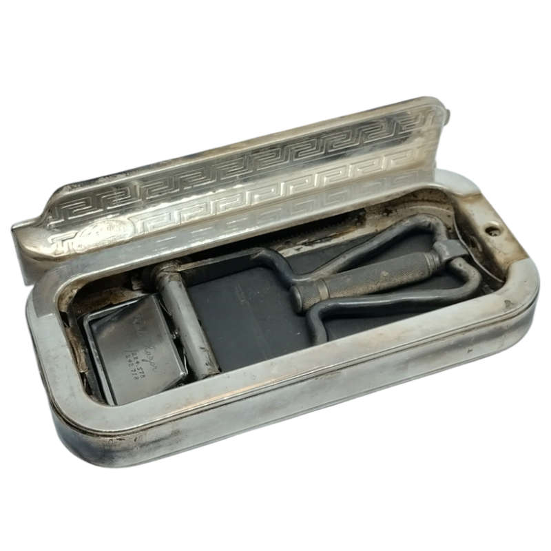 Vintage Rolls Razor Shaving Set with Box and Booklet #O0061
