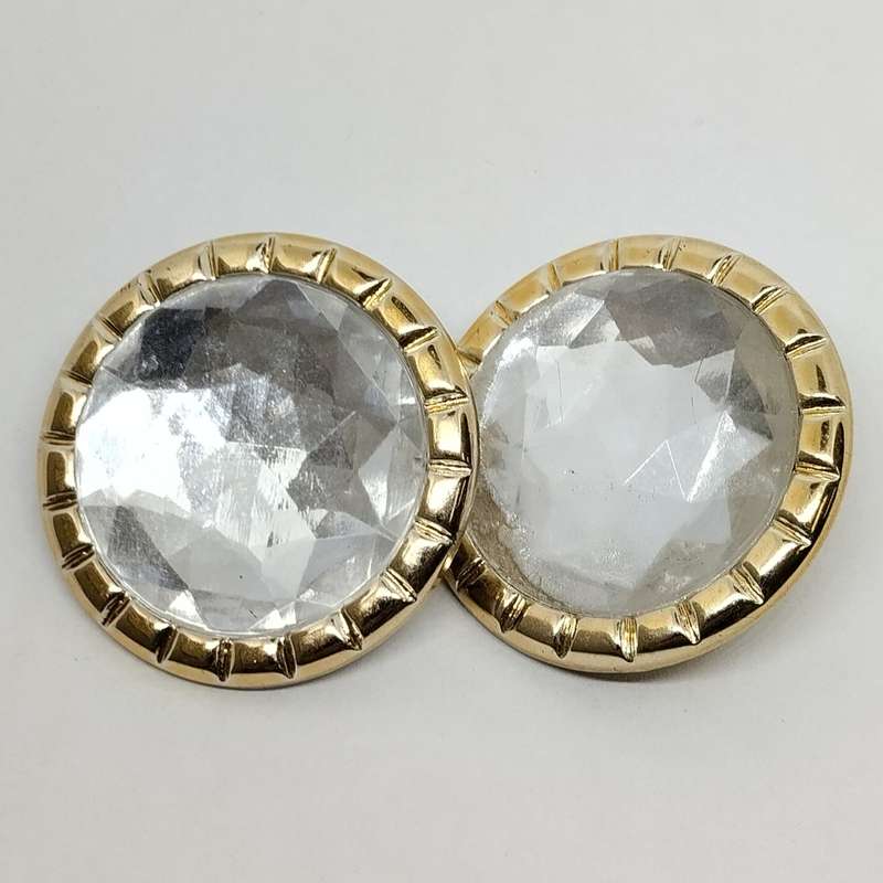 Round Clip on Earrings #C0075