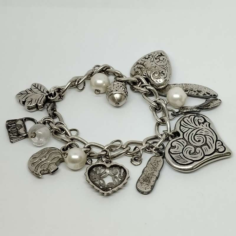 Costume Jewelry Charm Bracelet  #C0079