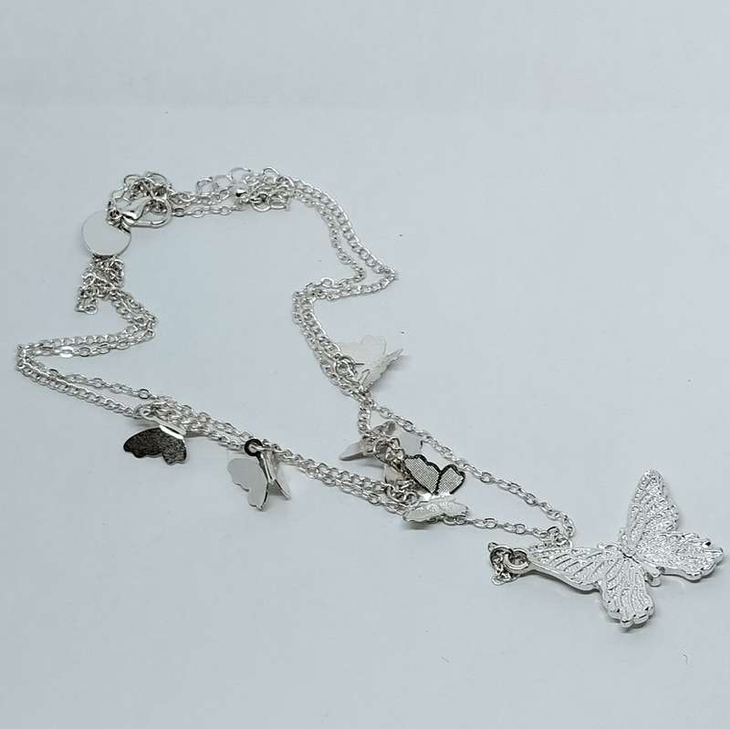 Lovisa Double Layered Butterfly Necklace #F0096