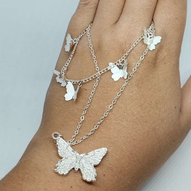 Lovisa Double Layered Butterfly Necklace #F0096