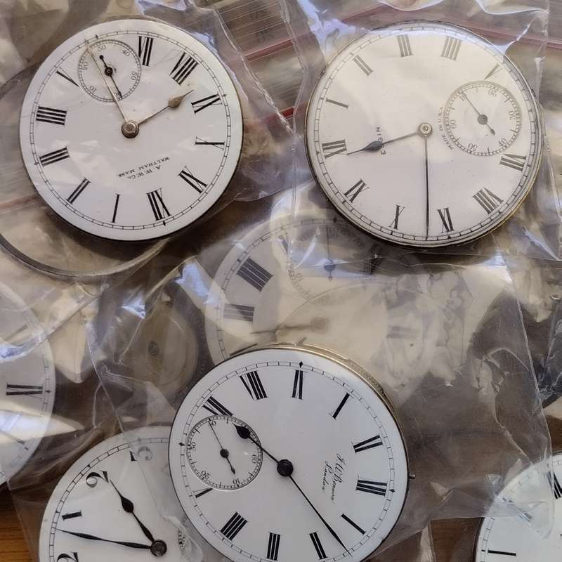 Pocket Watch Movement Lot #W0106